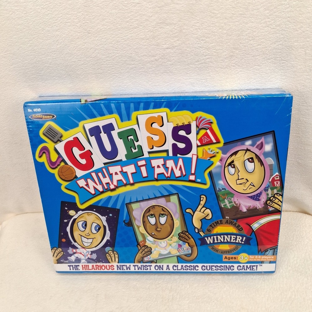 NOS 2007 TECHNO SOURCE 4010 GUESS WHAT I AM Face Guessing GAME Sealed AGES 3+